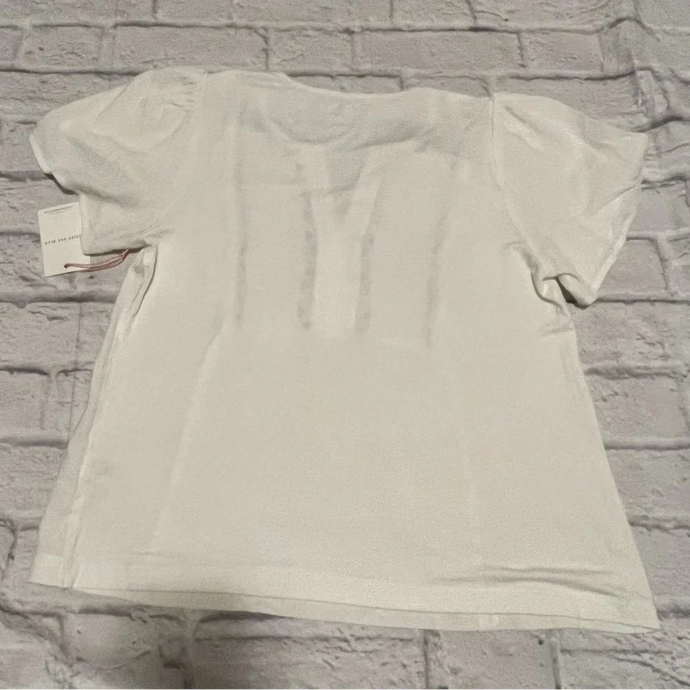 NWT Skies Are Blue Women’s SM Boho-chic Embroidered Peasant Geometric top - Picture 7 of 7